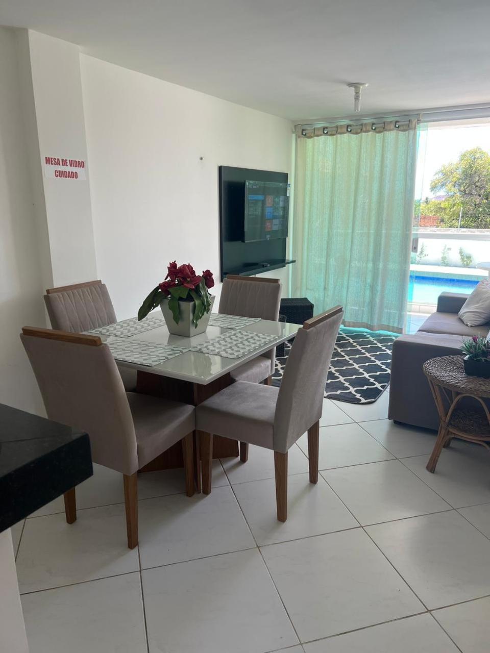 Apartament Mar E Sol Residencial 2 Quartos C Ar Condicionado,500 Metros Da Praia De Jacuma Conde  Zewnętrze zdjęcie